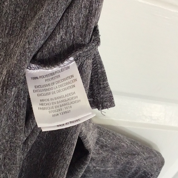 Men’s Heather Gray Short Sleeve Polo Size Medium - Picture 4 of 5